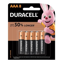 Duracell Coppertop AAA 8 Pack