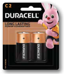 Duracell Coppertop C 2 Pack