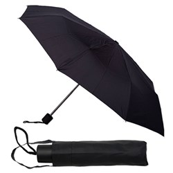 Brellerz Compact Black Umbrella