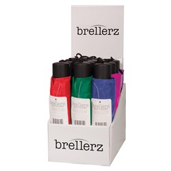 Brellerz Compact Bright Colours Umbrella CDU - 12 Pack
