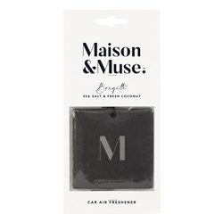 Maison&amp;Muse Car Freshner Brigitte 1Pk-Hang