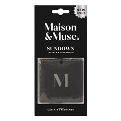 Maison&amp;Muse Car Freshner Sundown 1Pk-Hang