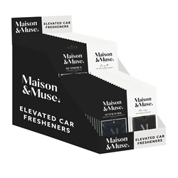 Maison&amp;Muse Car Freshner Mixed CDU 72Pcs