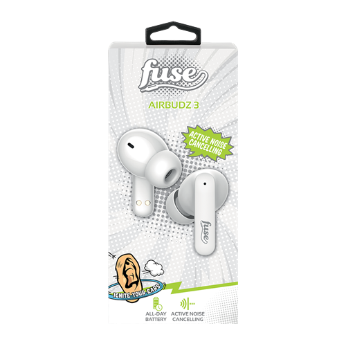 Fuse Airbudz 3 White