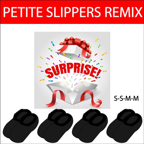 Aerial Petite Slippers Remix - 4 Pack