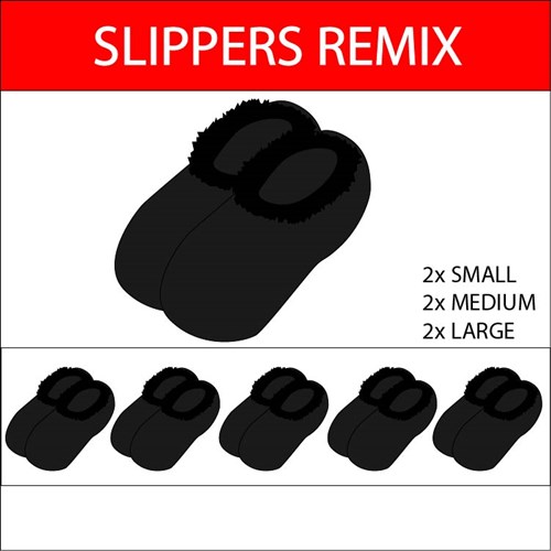 Aerial Slippers Remix - 4 Pairs