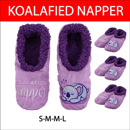 Aerial Koala Slippers - 4 Pairs