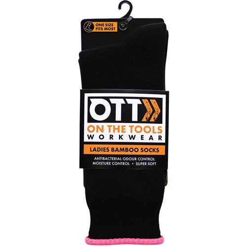 Ladies Bamboo Sock - Black