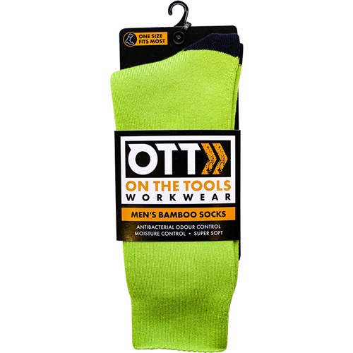 Men's Bamboo Sock - Green