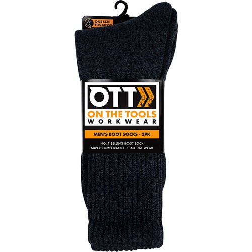 Men 2pk Boot Sock