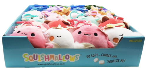 Squishmallow 3.5inch Clip Assorted
