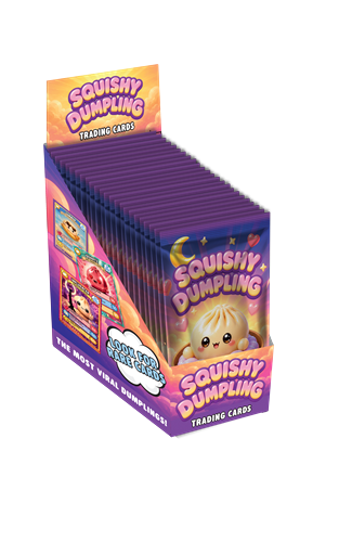 Squishy Dumpling Trading Card 20Pkt CDU