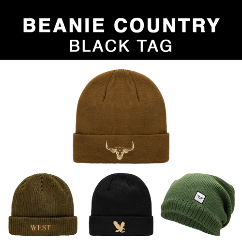COUNTRY BEANIES - 4 PACK