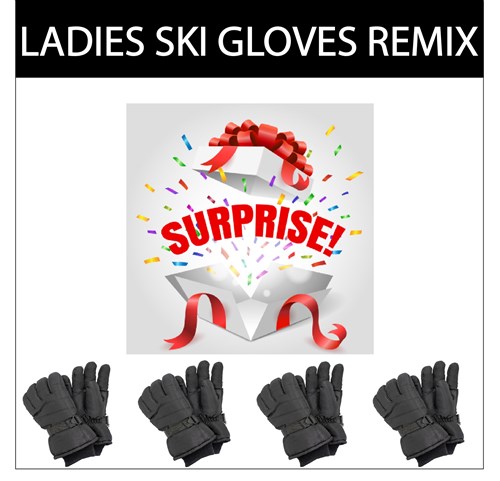 Black Tag Ski Gloves Pack - Ladies Mix - 6 Pack