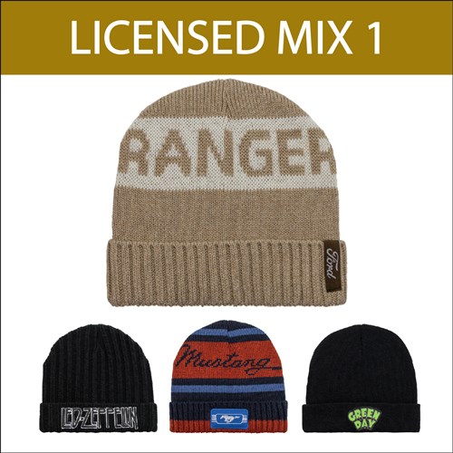 ALL - BEANIE LIC MIX ONE - 4 PACK