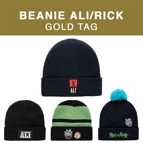 BEANIE LIC HAPPY MORTY - 4 PACK