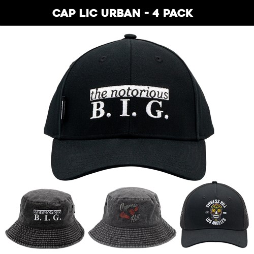CAP LIC URBAN - 4 PACK