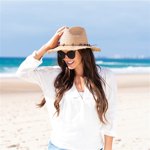 Black Ice Amanda Cowboy Hat - Natural OSFM