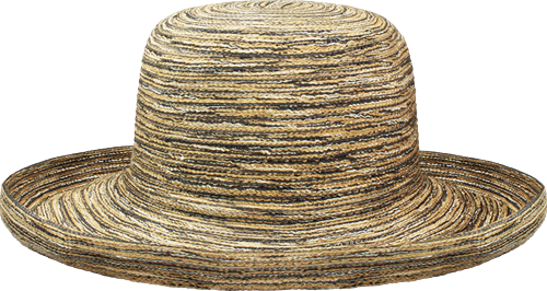 Black Ice Brenda Sun Hat - Stone OS Adjustable