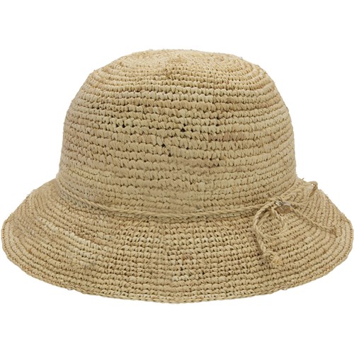 Colette Raffia Bucket Hat - Natural