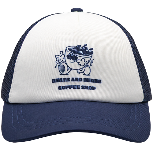 Truck Cap - BandB Navy White
