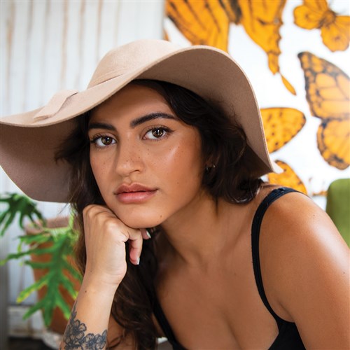 Verna Wool Felt - Caramel