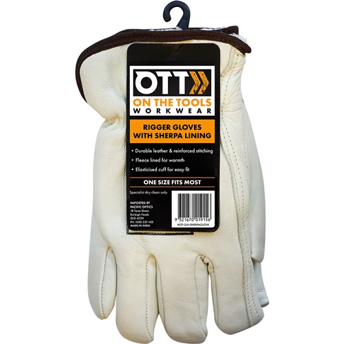 Men's Rigger Glove Sherpa Lining