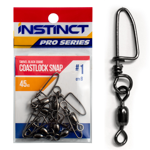 Instinct Pro Swivel Black Crane Snap #1