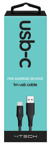 4Tech USBC Cable 1m