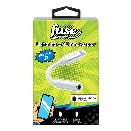 Fuse Lightning to 3.5mm Adaptor