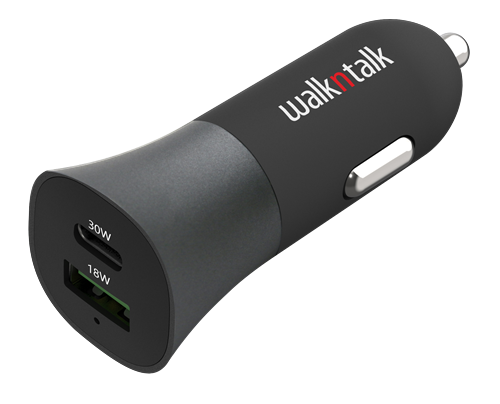 FAST CHARGE Power delivery Quick Charge Car Charger Bullet