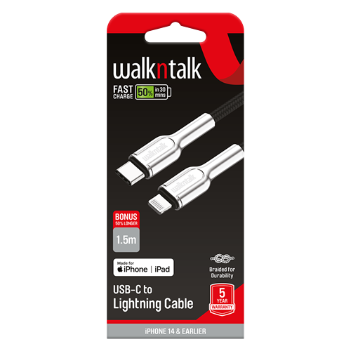 FAST CHARGE Power delivery Apple Lightning Cable