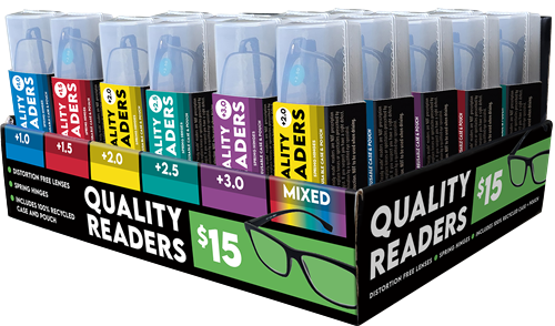 Aerial Assorted Readers - 30 Piece CDU