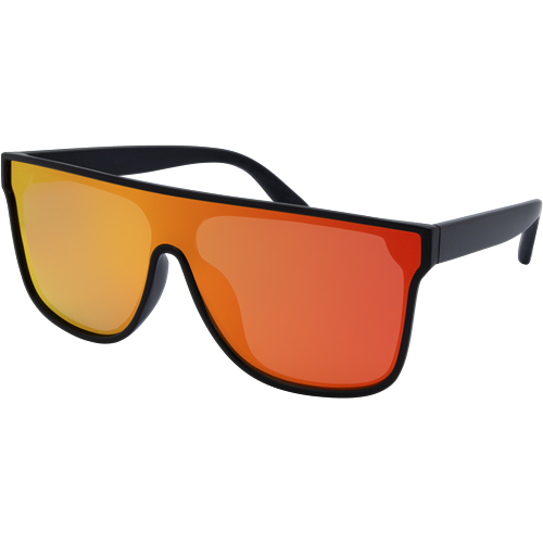 PXA 7416 Premium Matte Black Red Mirror