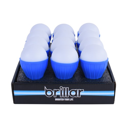 Brillar LED Light Bulb Tent Light CDU12pk