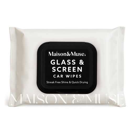 Maison&Muse Glass Screen Wipes - 25 Pack