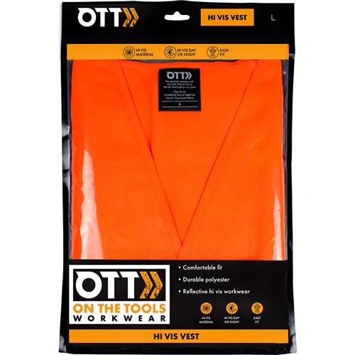 Hi Vis Vest Orange - L