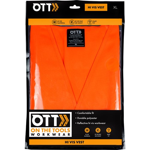 Hi Vis Vest Orange - XL