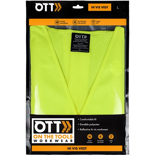 Hi Vis Vest Yellow - L